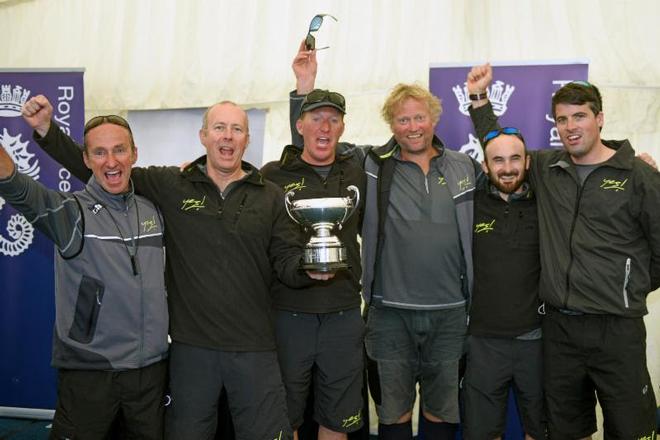 Adam Gosling and the crew of JPK 10.80, Yes! - RORC IRC National Championship ©  Rick Tomlinson http://www.rick-tomlinson.com